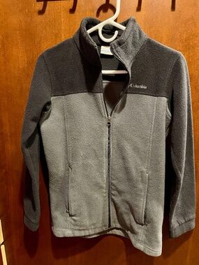 Columbia kids fleece coat, size large kids